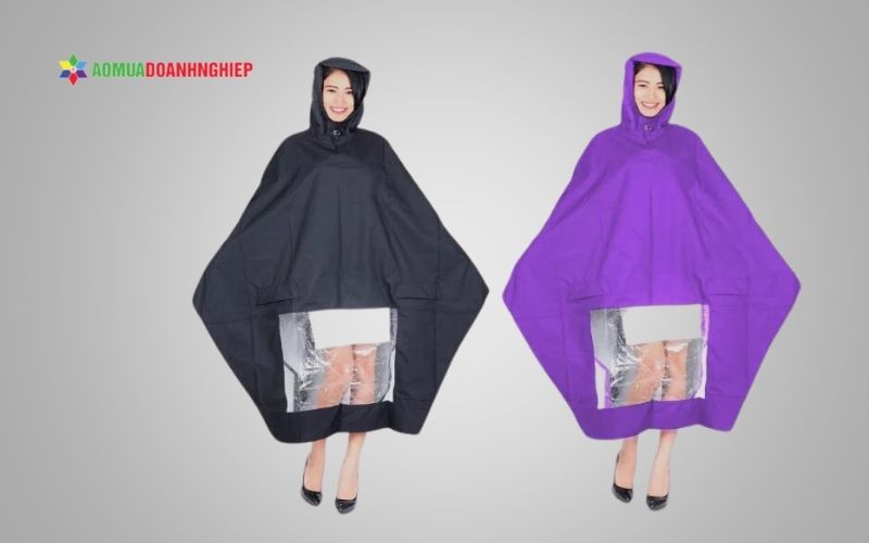 Áo mưa choàng chữ A nhựa PVC