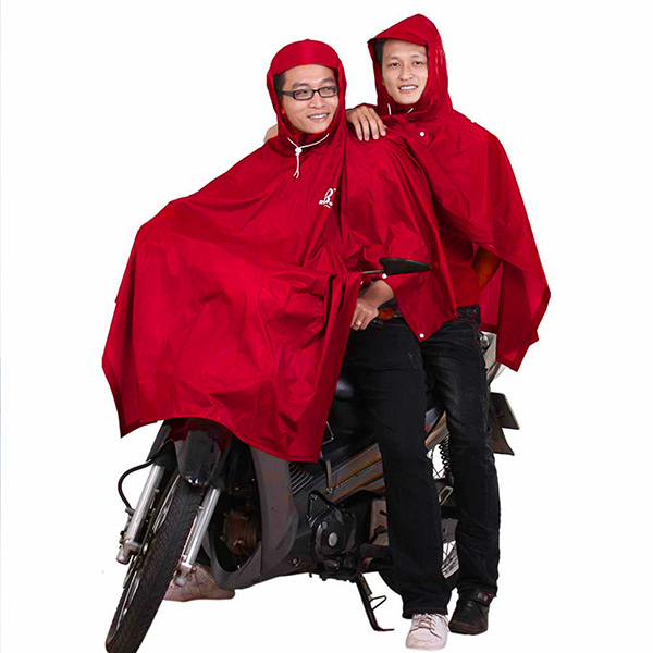 Áo Mưa 2 đầu Màu đỏ