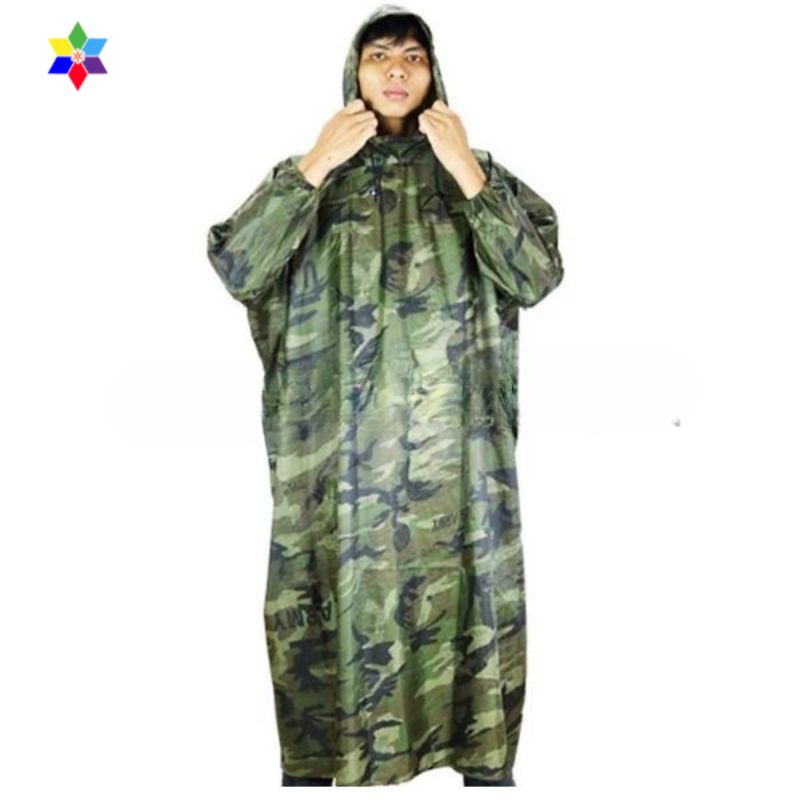 Áo mưa bít hông quân đội