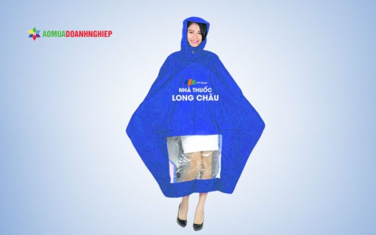 Áo mưa cánh dơi nhà thuốc Long Châu