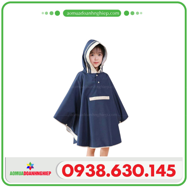 Áo mưa cánh dơi cho bé