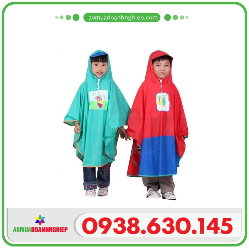 Áo mưa cánh dơi trẻ em Rạng Đông