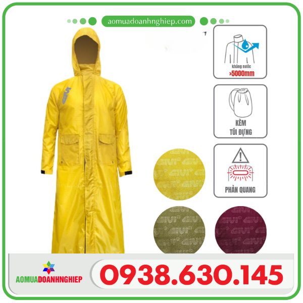 Áo mưa Givi liền thân