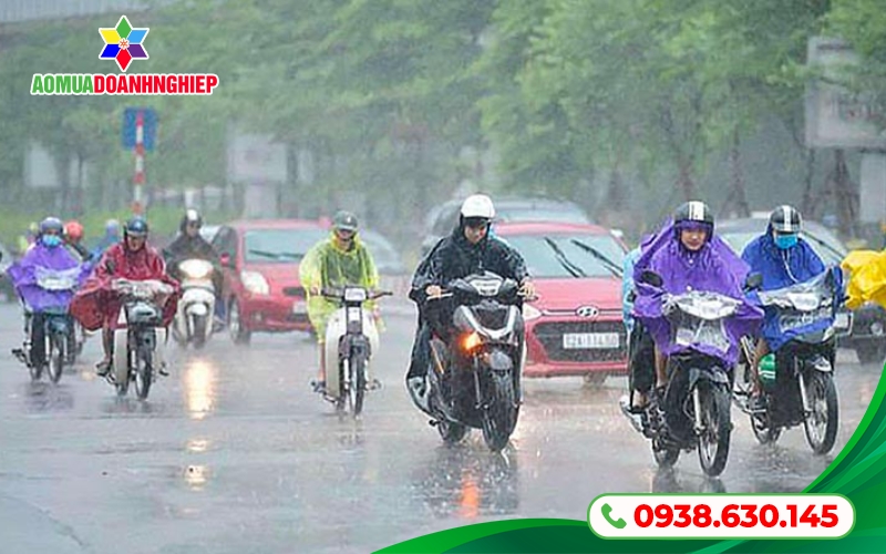 Bảo vệ cơ thể khỏi mưa và gió lạnh