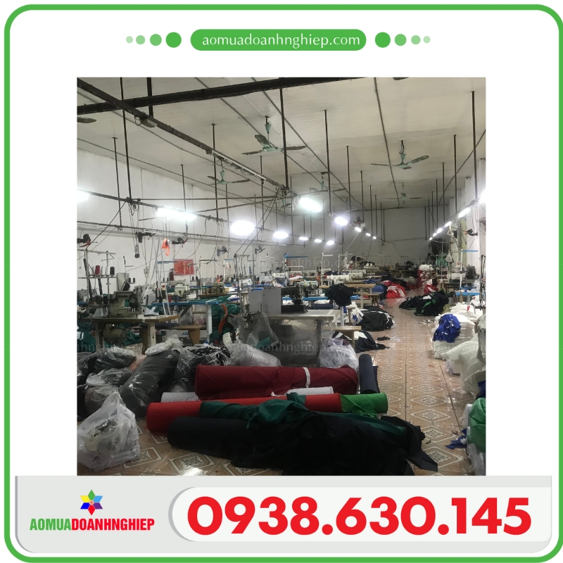 Xưởng sản xuất áo mưa