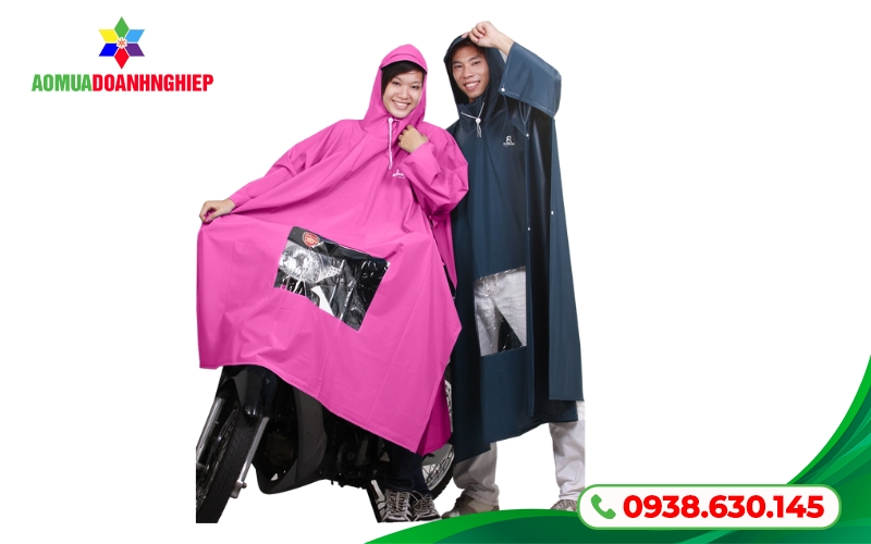 Áo mưa poncho đi phượt siêu nhẹ
