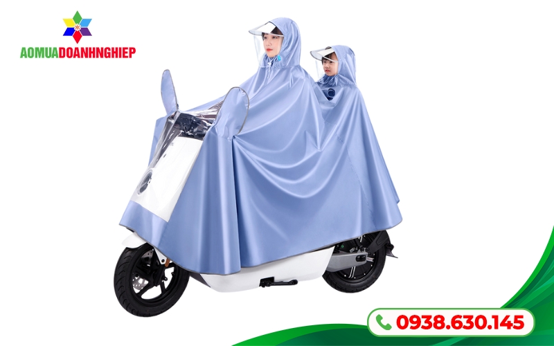 Áo mưa 2 đầu tiện dụng cho người chở khách