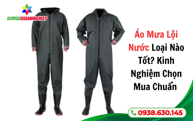 Áo Mưa Lội Nước Loại Nào Tốt? Kinh Nghiệm Chọn Mua Chuẩn 