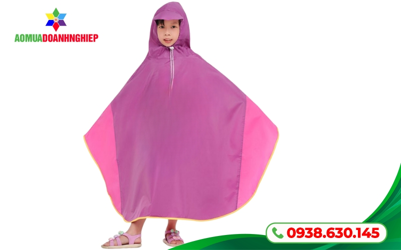 Áo mưa poncho trẻ em dễ thương