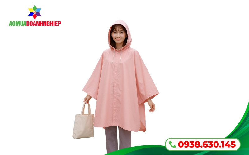 Áo mưa poncho phong cách Hàn Quốc Áo mưa poncho phong cách Hàn Quốc