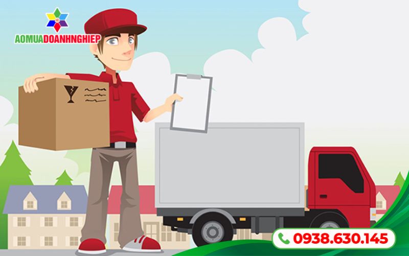 Bước 3: In ấn và giao hàng tận nơi