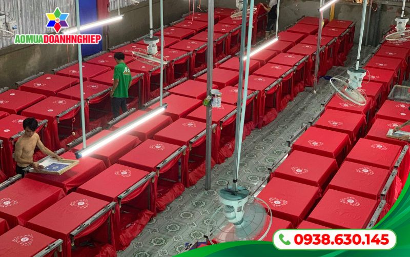 Xưởng đặt may áo mưa in logo uy tín tại TP.HCM