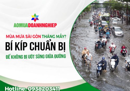 Thời điểm mùa mưa tại TP.HCM và cách chuẩn bị khi ra đường