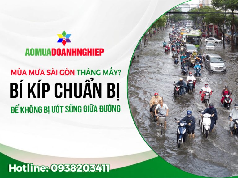 Thời điểm mùa mưa tại TP.HCM và cách chuẩn bị khi ra đường