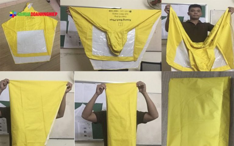 Hướng dẫn cách gấp áo mưa cánh dơi đơn giản ai cũng làm được