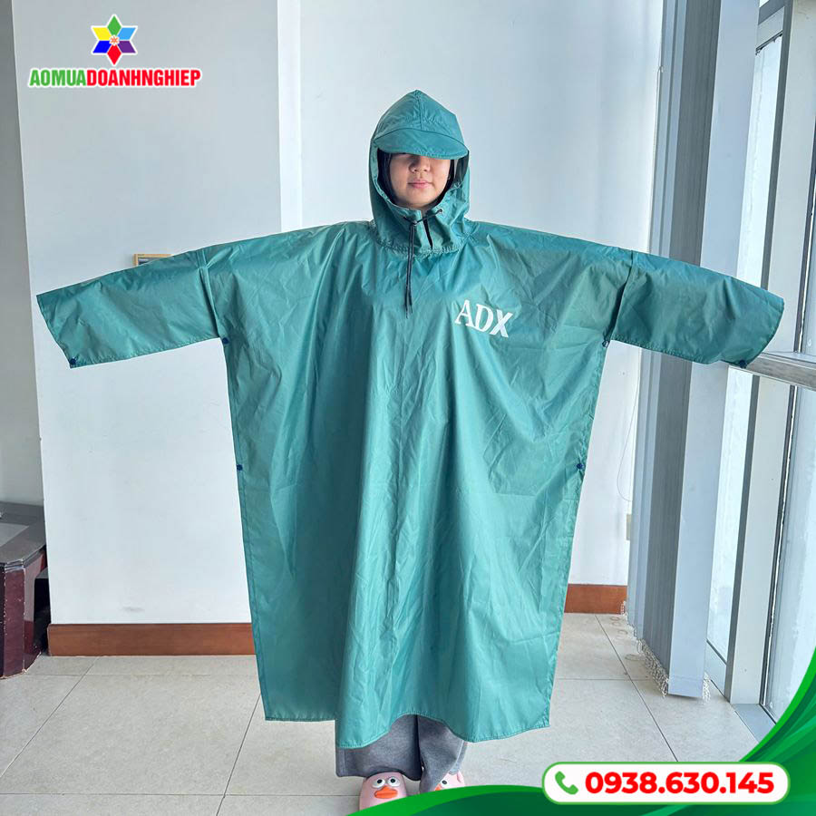 Kiểu dáng áo mưa được lựa chọn áo mưa ADX