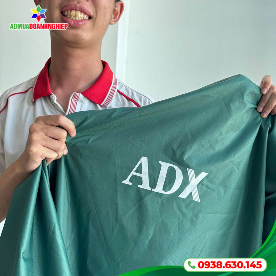 Kiểm soát vị trí in và chất lượng áo mưa ADX