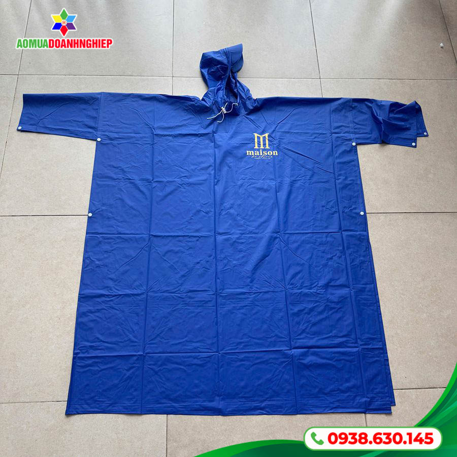 Kiểm soát vị trí in và chất lượng áo mưa Maison
