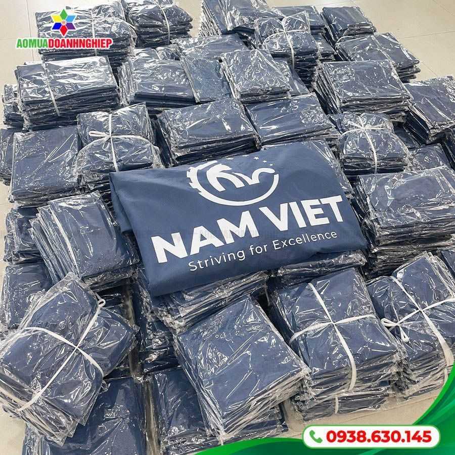 Kiểm soát vị trí in và chất lượng áo mưa Nam Việt
