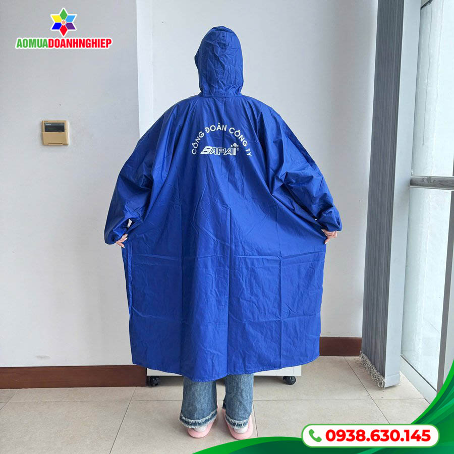 Kiểu dáng áo mưa được lựa chọn áo mưa Sapai