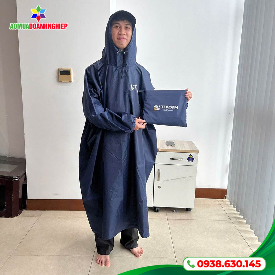 Kiểu dáng áo mưa được lựa chọn áo mưa Tekcom
