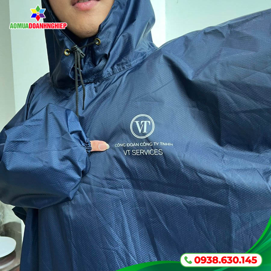 Kiểm tra thiết kế và gia công áo mưa VT Services