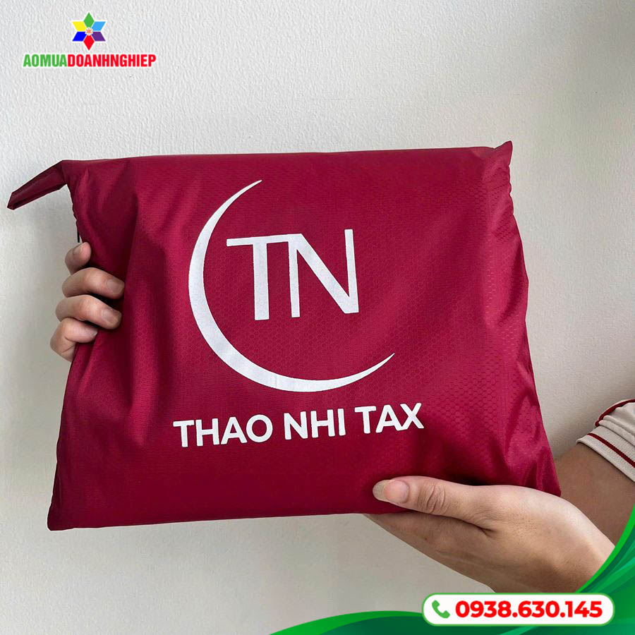 Tổng thể thành phẩm áo mưa Đại Lý Thuế Thảo Nhi