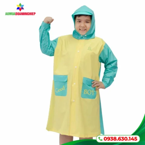 áo mưa in logo trẻ em 1